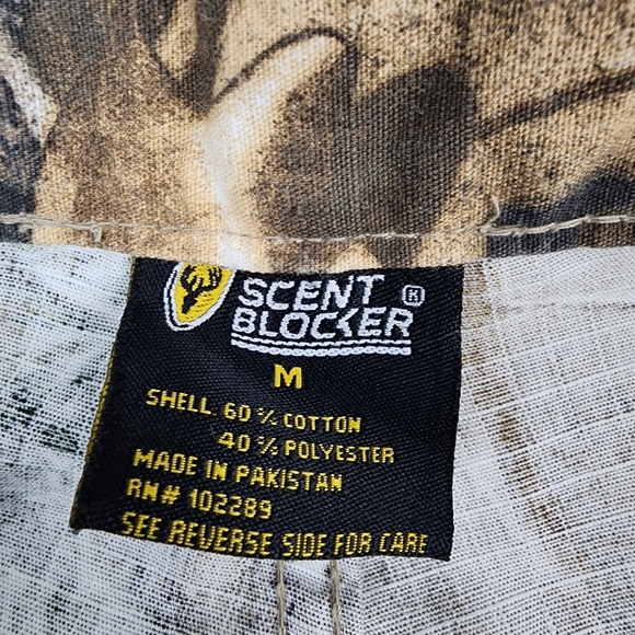 Scent Blocker Pants Mens Medium Realtree Camo Hunting Pants (32x30) - Picture 5 of 9